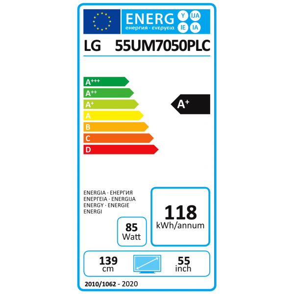55UM7050PLC LG 55UM7050PLC LG