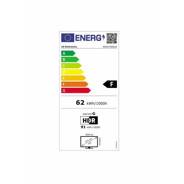 LG Televisie 49UN74006LB LG Televisie 49UN74006LB