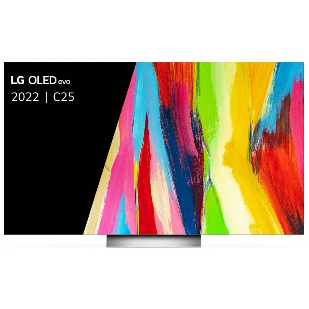 LG Electronics Televisie OLED77C25LB C2 OLED evo 4L 77 inch