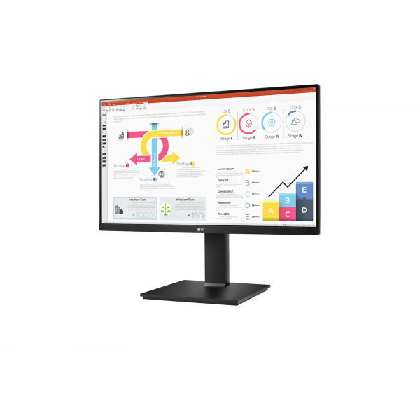 23,8inch QHD IPS-monitor met Daisy Chain en USB Type-C™ 