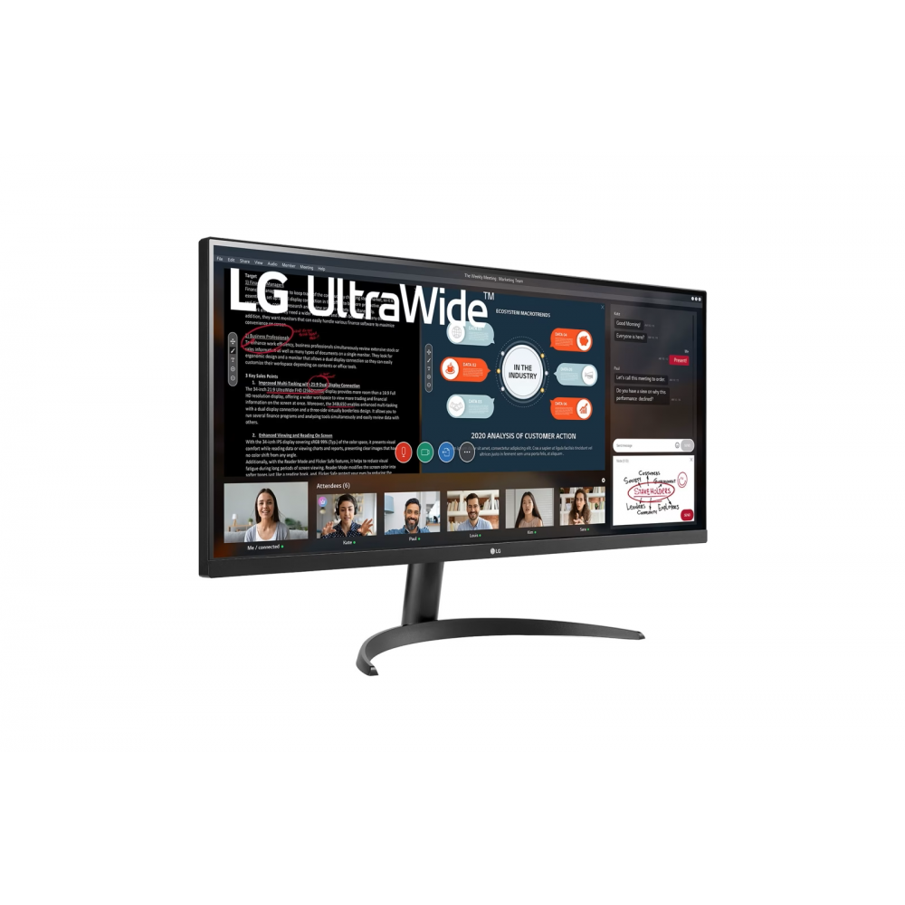 LG Electronics Monitor 34inch 21:9 UltraWide™ Full HD IPS-monitor met AMD FreeSync™