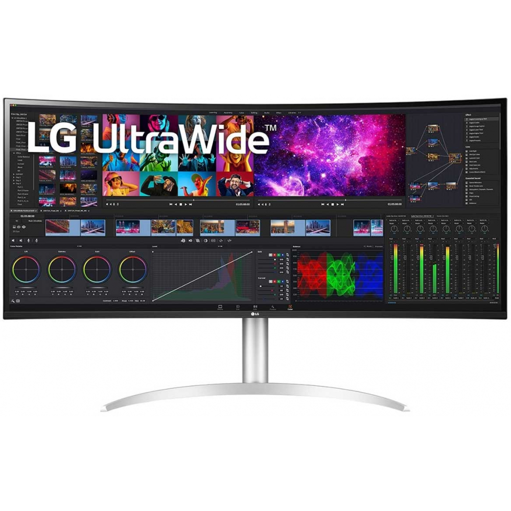 LG Electronics Monitor 39,7inch Gebogen UltraWide™ 5K2K Nano IPS-scherm