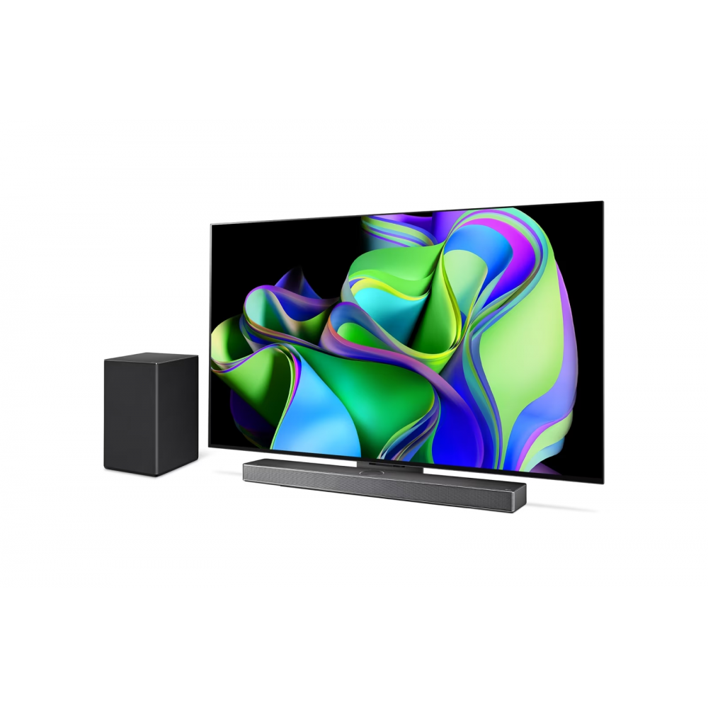 LG Electronics Televisie OLED65C35LA OLED evo C3 65 inch 4K Smart TV 2023