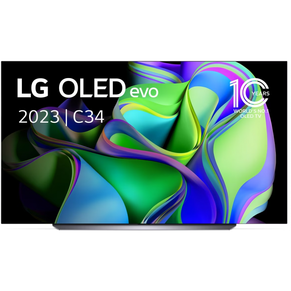 LG Electronics Televisie OLED83C34LA OLED evo C3 83 inch 4K Smart TV 2023
