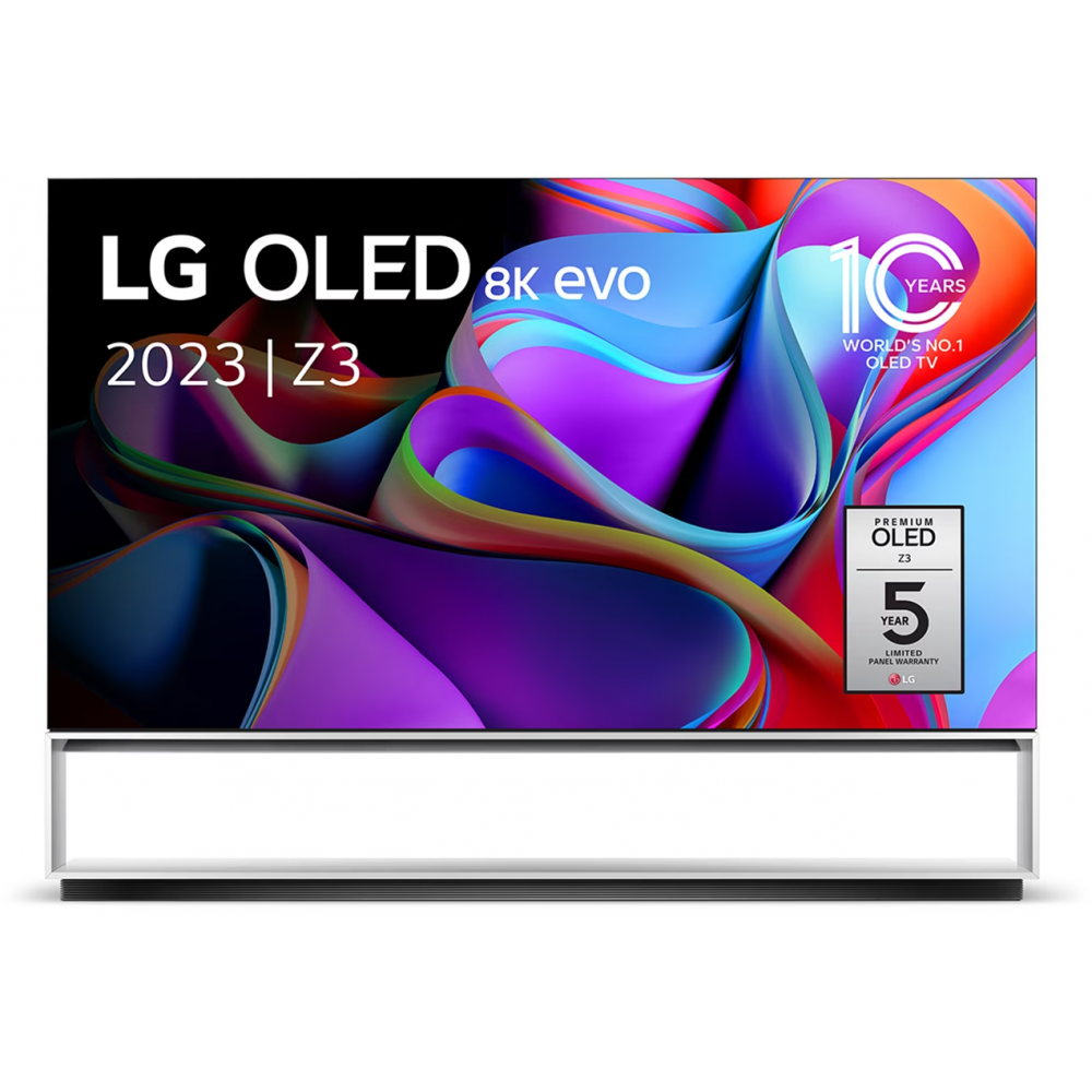 LG Electronics Televisie OLED88Z39LA SIGNATURE OLED 8K Z3 88 inch Smart TV 2023