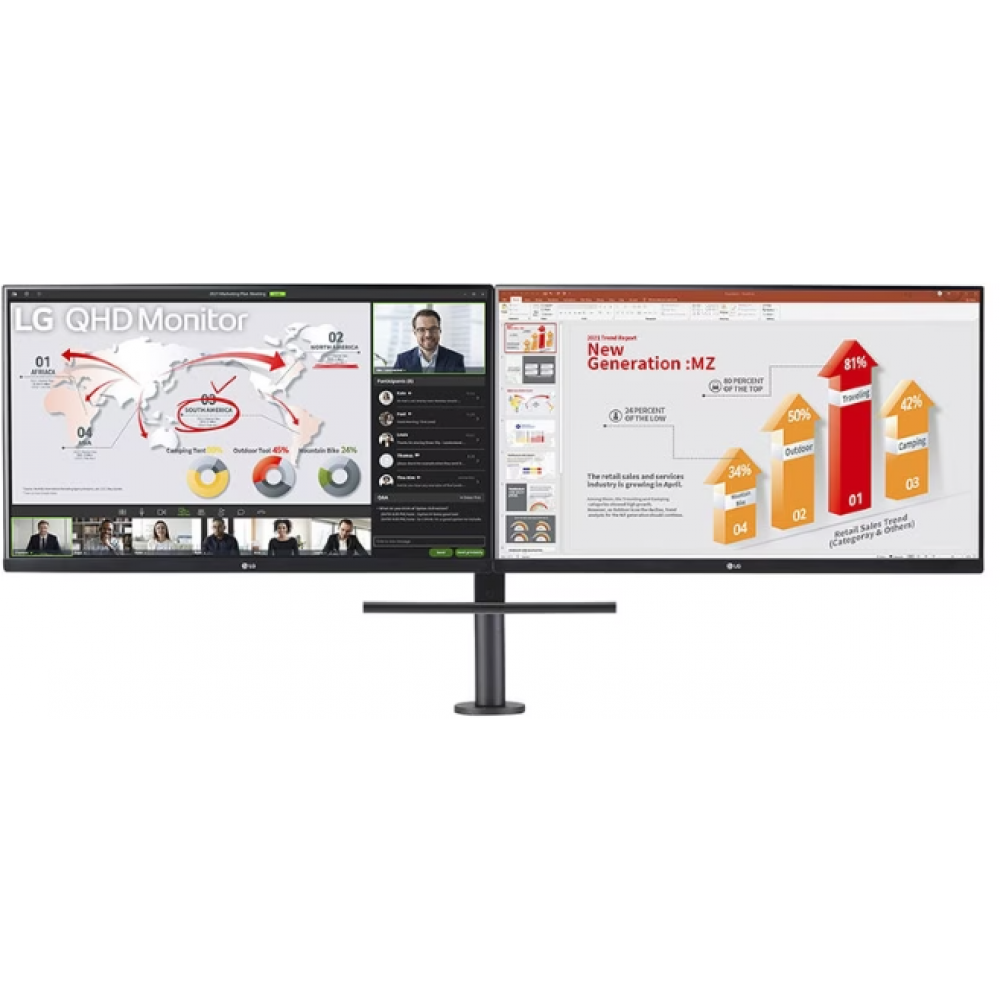 LG Electronics Monitor LG monitor 27QP88DP-BS.AEU