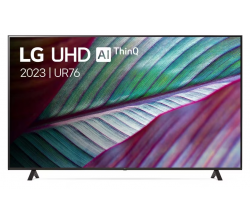 UHD UR76 75 inch 4K Smart TV, 2023 LG Electronics