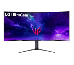 45inch UltraGear™ OLED curved UltraGear monitor WQHD met 240 Hz refreshrate 0,03 ms (GtG) reactietijd LG Electronics