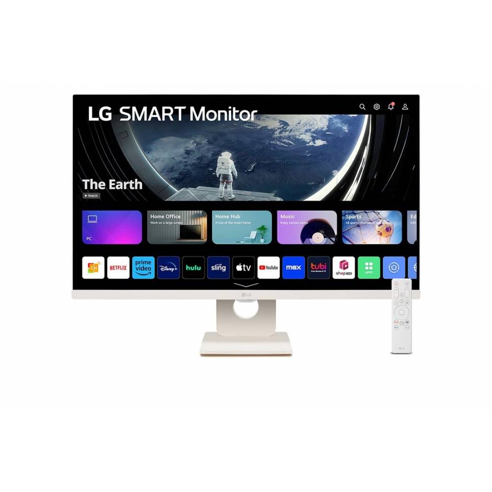 LG Electronics Monitor 27inch Full HD IPS Smart Monitor with webOS