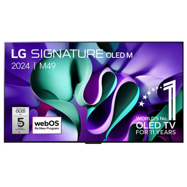 OLED97M49LA 97 Inch LG OLED SIGNATURE M4 4K Smart TV 2024 
