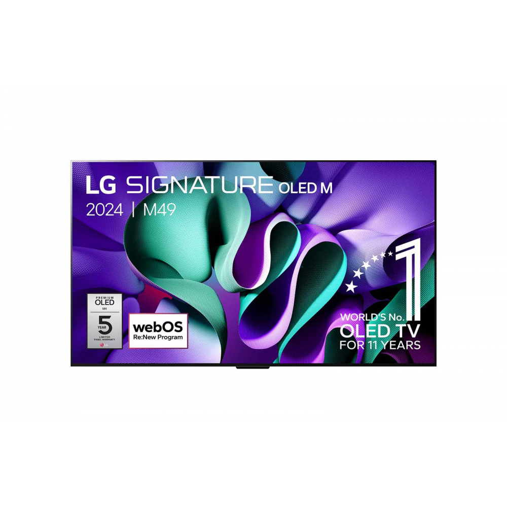 LG Electronics Televisie OLED97M49LA 97 Inch LG OLED SIGNATURE M4 4K Smart TV 2024