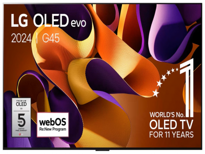 55 Inch LG OLED evo G4 4K Smart TV 2024