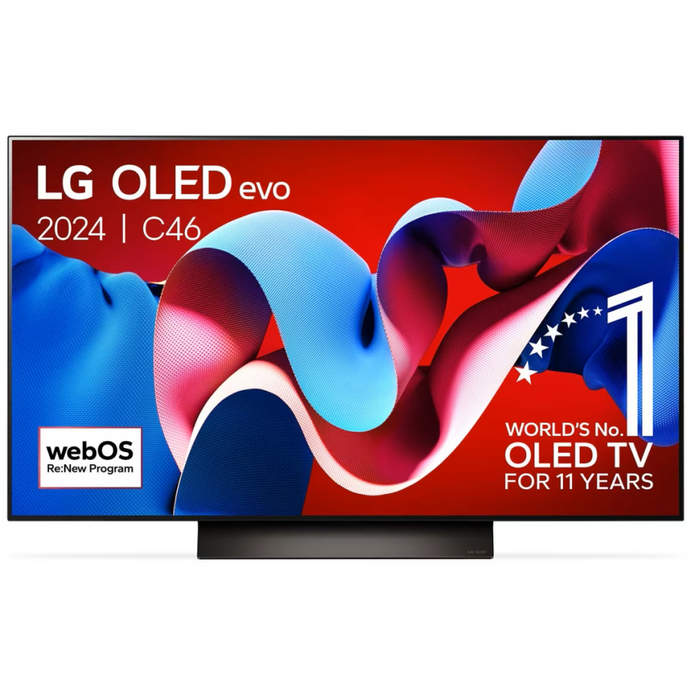 LG Electronics Televisie 77 Inch LG OLED evo C4 4K Smart TV 2024