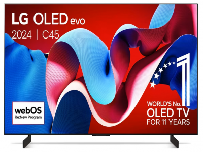 42 Inch LG OLED evo C4 4K Smart TV 2024