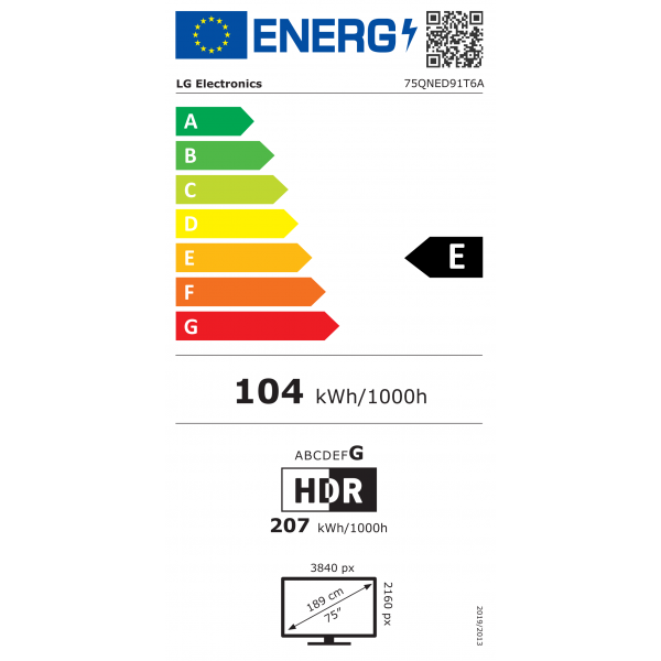 75QNED91T6A LG Electronics