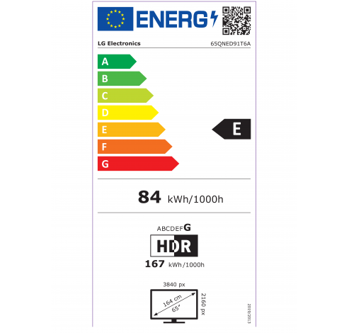 65QNED91T6A 65 Inch LG QNED MiniLED QNED91 4K Smart TV 2024  LG Electronics