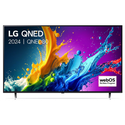 86QNED80T6A 86 Inch LG QNED80 4K Smart TV 2024 LG Electronics