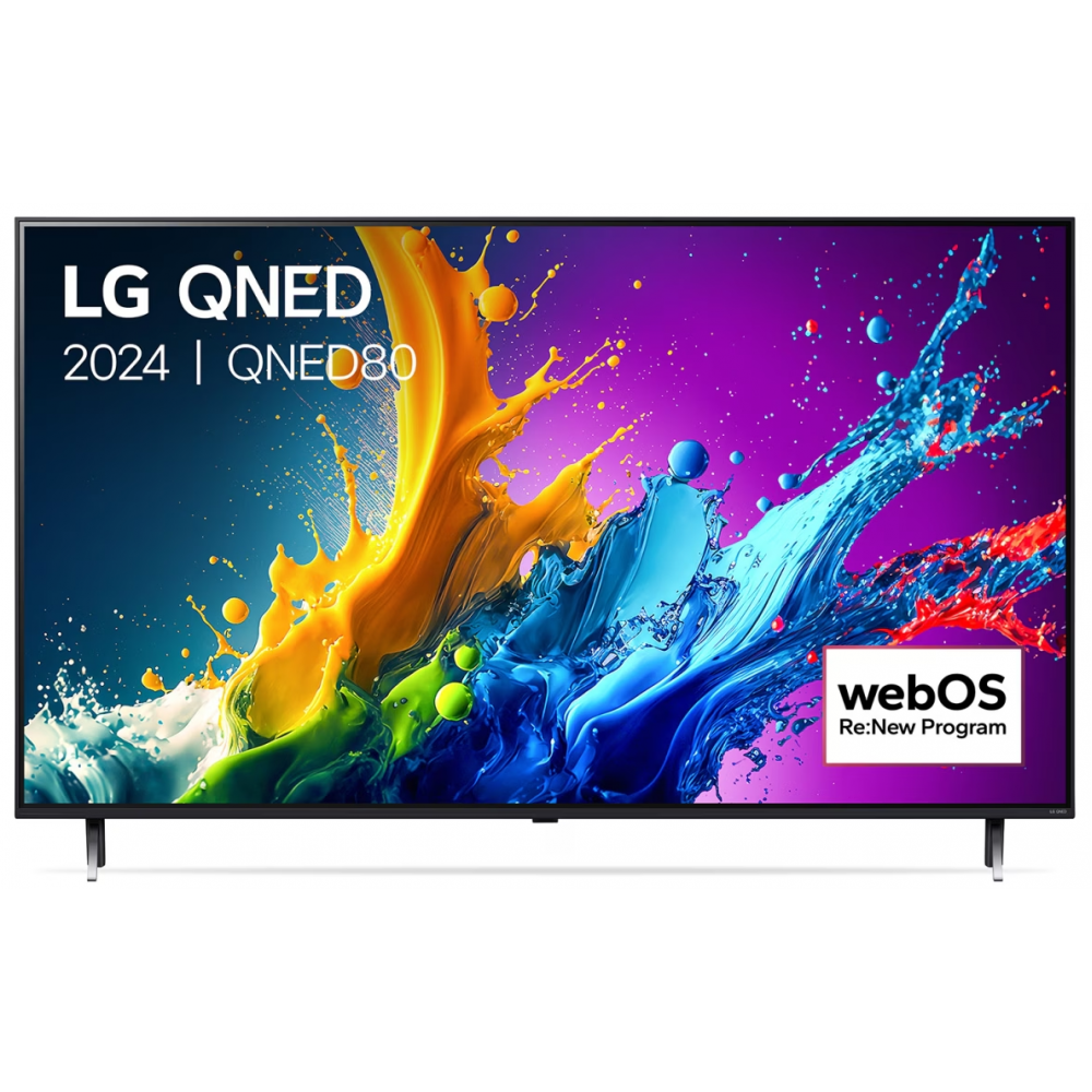 LG Electronics Televisie 65 Inch QNED QNED80 4K Smart TV 2024