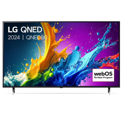 43QNED80T6A 43 Inch LG QNED80 4K Smart TV 2024  LG Electronics