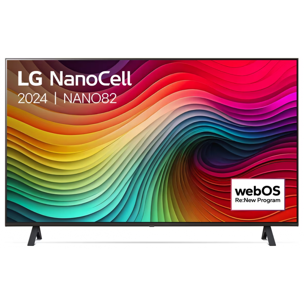 LG Electronics Televisie 75 Inch NanoCell NANO82 4K Smart TV 2024