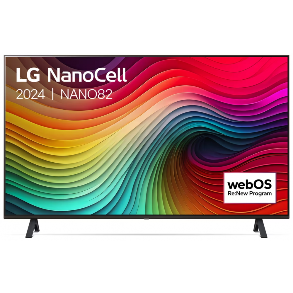 LG Electronics Televisie 65 Inch NanoCell NANO82 4K Smart TV 2024