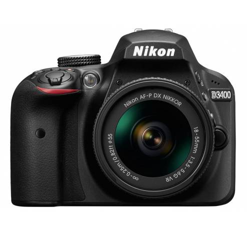 D3400 + AF-S DX 18-105mm VR Black  Nikon
