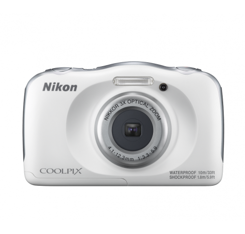 COOLPIX W100 White Holiday kit  Nikon