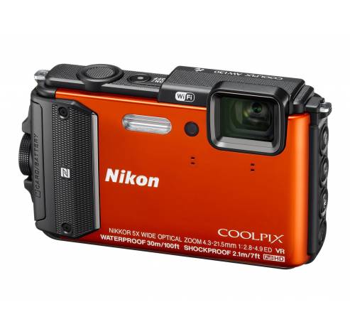 Coolpix AW130 Orange Outdoor Kit  Nikon