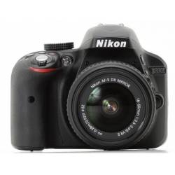 Nikon D3300 Black + AF-P 18-55 VR + 55-200 VR II 