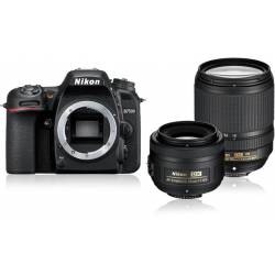 Nikon D7500 + 18-40mm f/3.5-5.6 + 35mm f/1.8 Zwart 