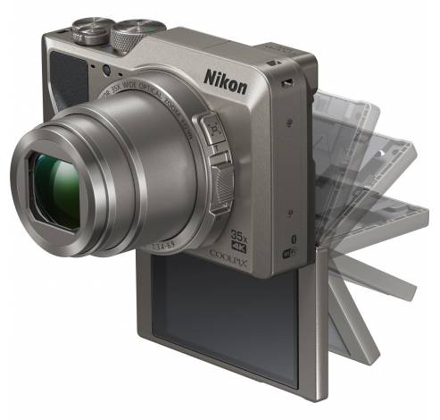 Coolpix A1000 Silver 16gb + case  Nikon
