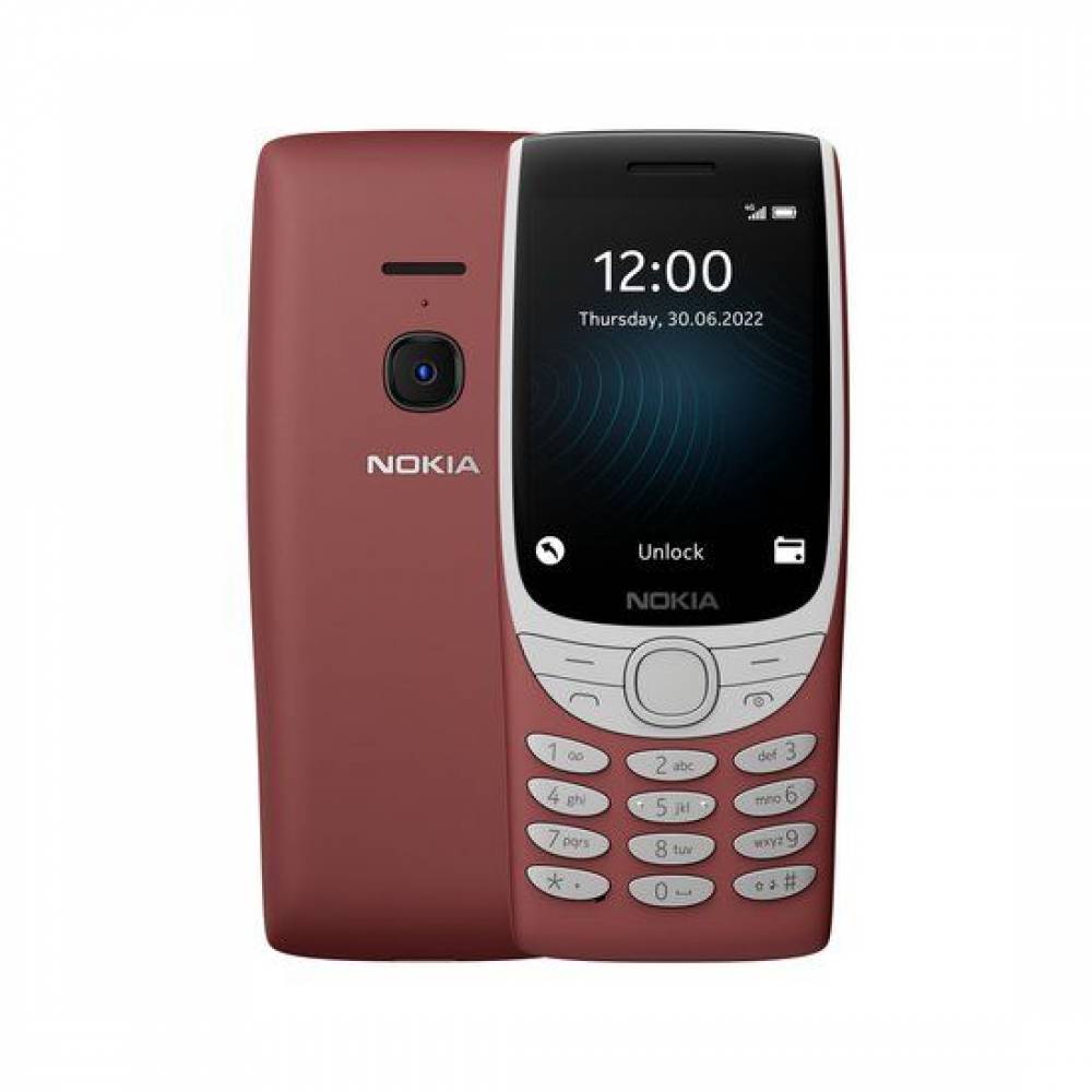 Nokia Smartphone 8210 4G Dual Sim red