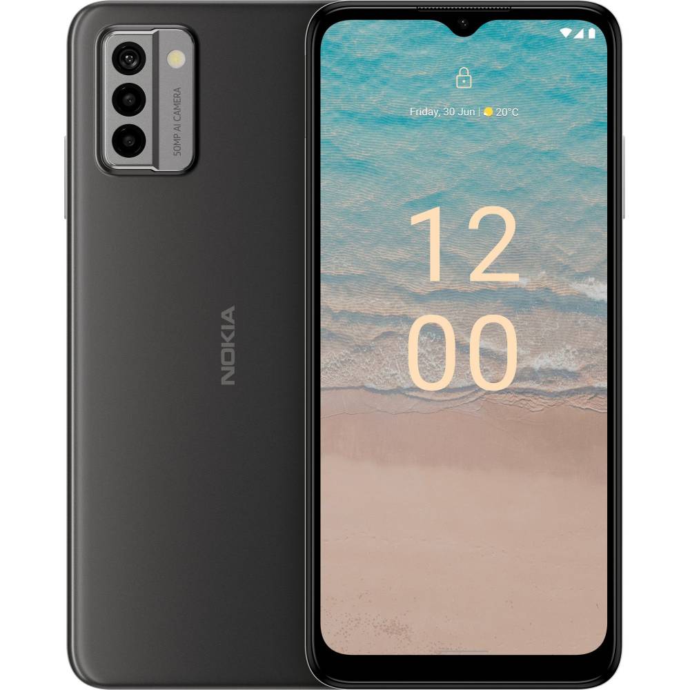 Nokia Smartphone G22, 128GB opslag Grijs