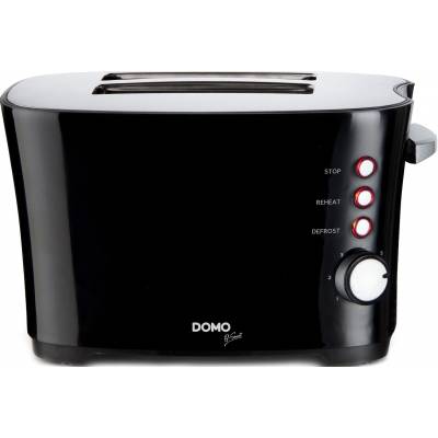 DO941T Grille-pain noir B-Smart Domo