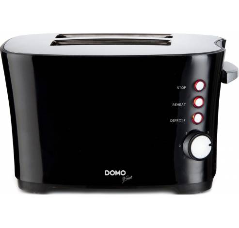DO941T Grille-pain noir B-Smart  Domo