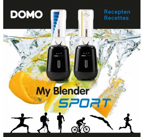 DOMO Sport DO495BL - Bol mixeur blender