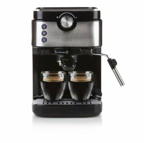 Espresso 19bar zwart/inox DO711K  Domo