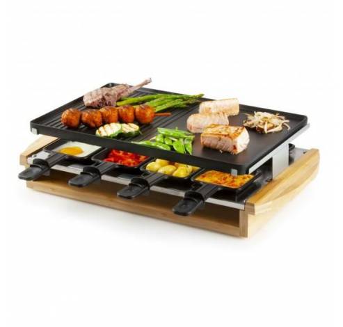 Raclette / Grill bamboe  Domo