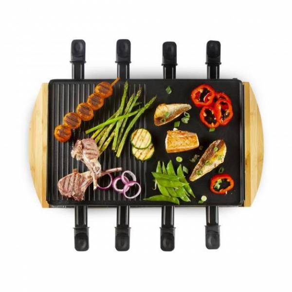 Domo Raclette / Grill bamboe