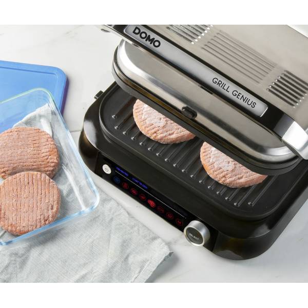 Contactgrill Grill Genius met smart steak modus 