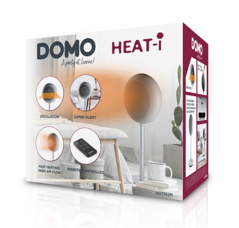 DO7352H Keramische verwarming turbo Heat-I  Domo