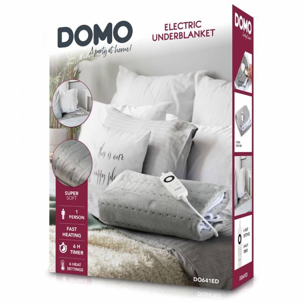 Domo Elektrisch onderdeken - soft fleece - 1P
