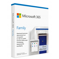 Microsoft 365 Family Frans (15 maanden, tot 6 personen) 
