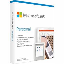 365 Personal Nederlands (jaarabonnement) Microsoft