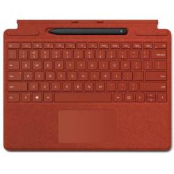 Microsoft Surface Pro X Signature Keyboard met Slim Pen bundel Poppy Red 
