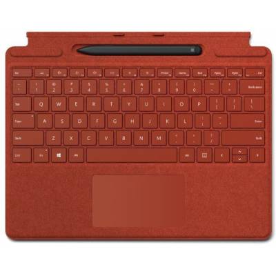 Surface Pro X Signature Keyboard met Slim Pen bundel Poppy Red  Microsoft