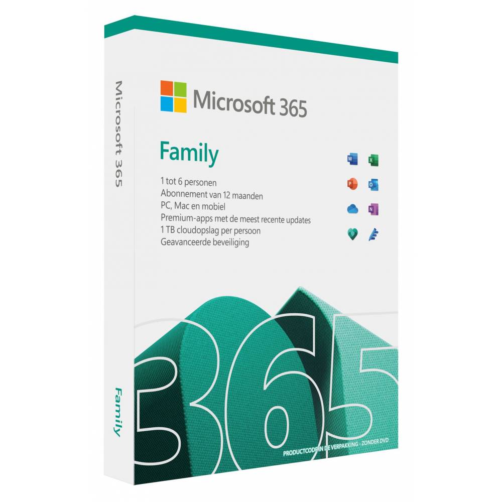Microsoft Software Microsoft 365 family NL
