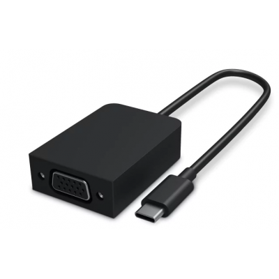 Surface USB-C/VGA Adapter Zwart 