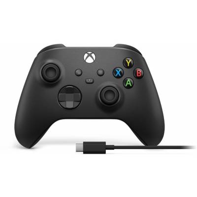 Xbox Wireless Controller (2020) + USB-C kabel Zwart  Microsoft