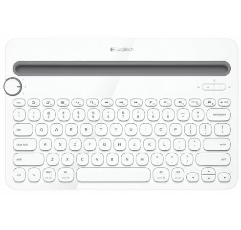 Bluetooth Multi-Device Keyboard K480 White FRA  Logitech